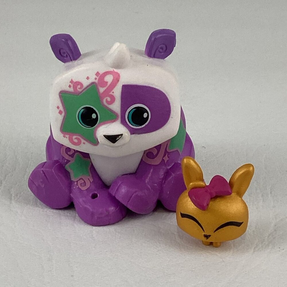 Animal Jam Best Dressed Twinkle Panda Action Figure Golden Bunny 2016 Jazwares